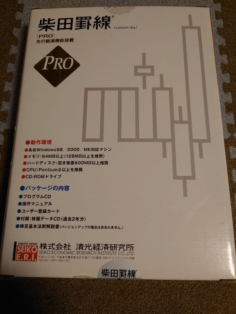 株価予測ソフト　柴田罫線PRO