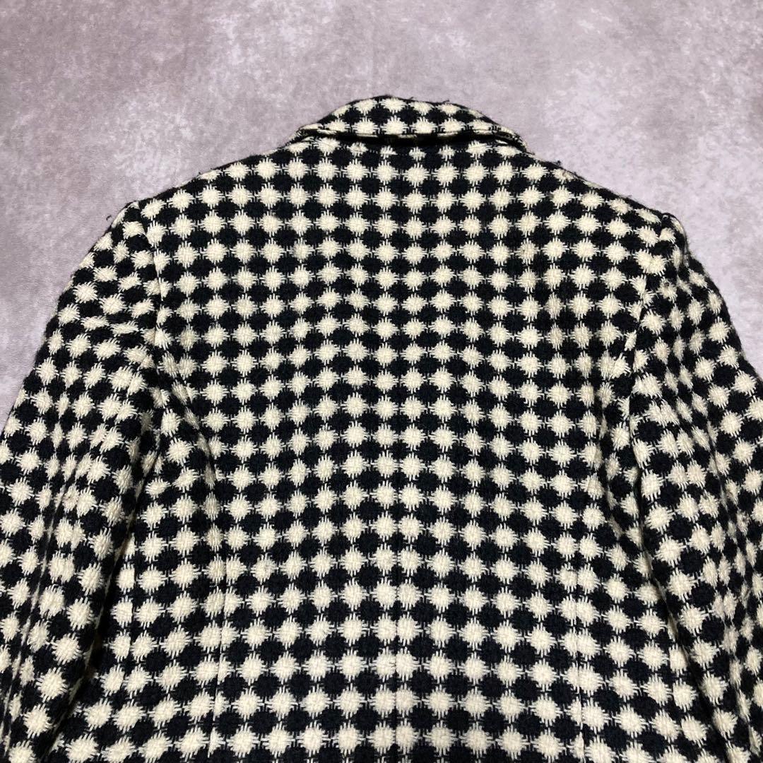 フェンディ　FENDI （USA10） ウールテーラードジャケット　ひし形柄