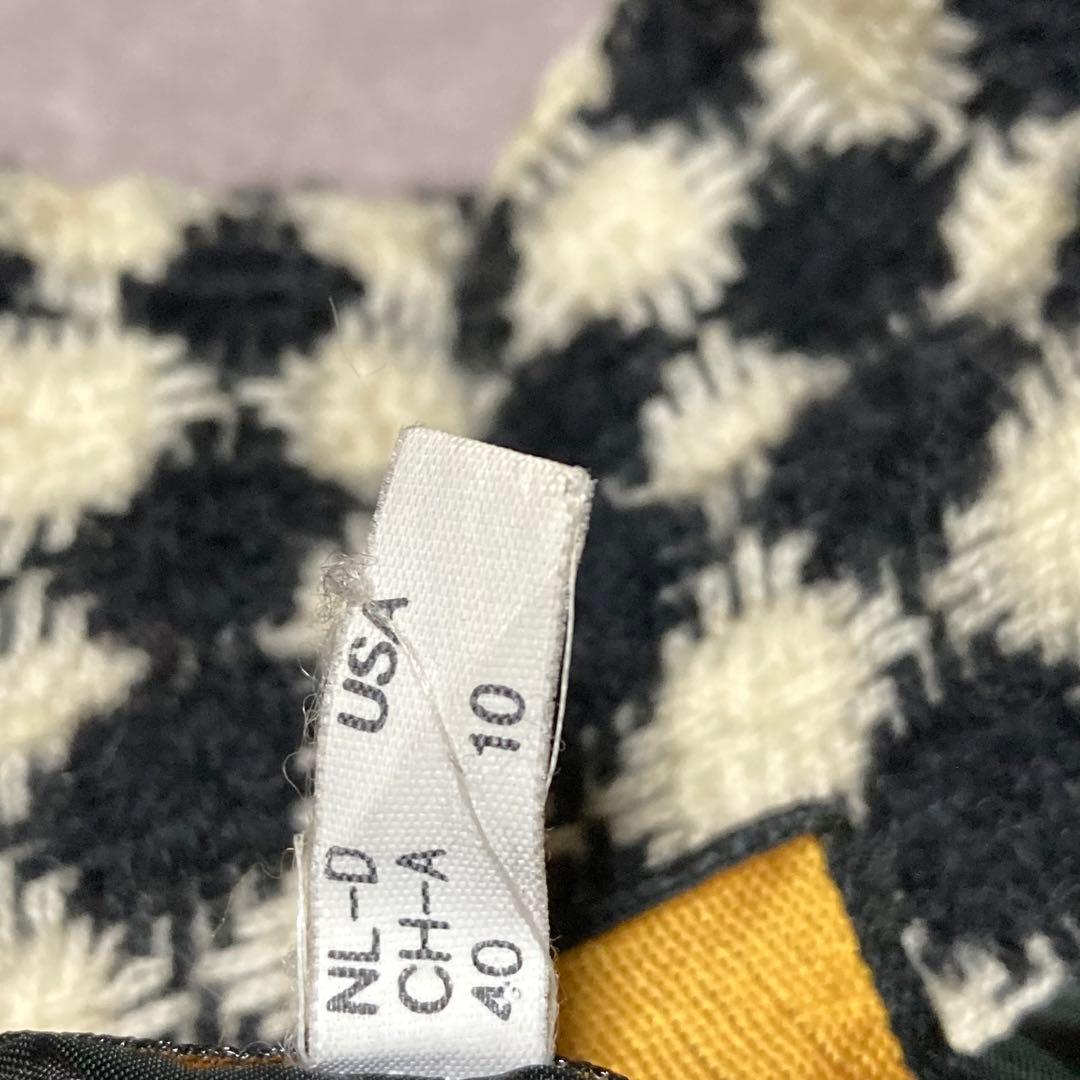 フェンディ　FENDI （USA10） ウールテーラードジャケット　ひし形柄