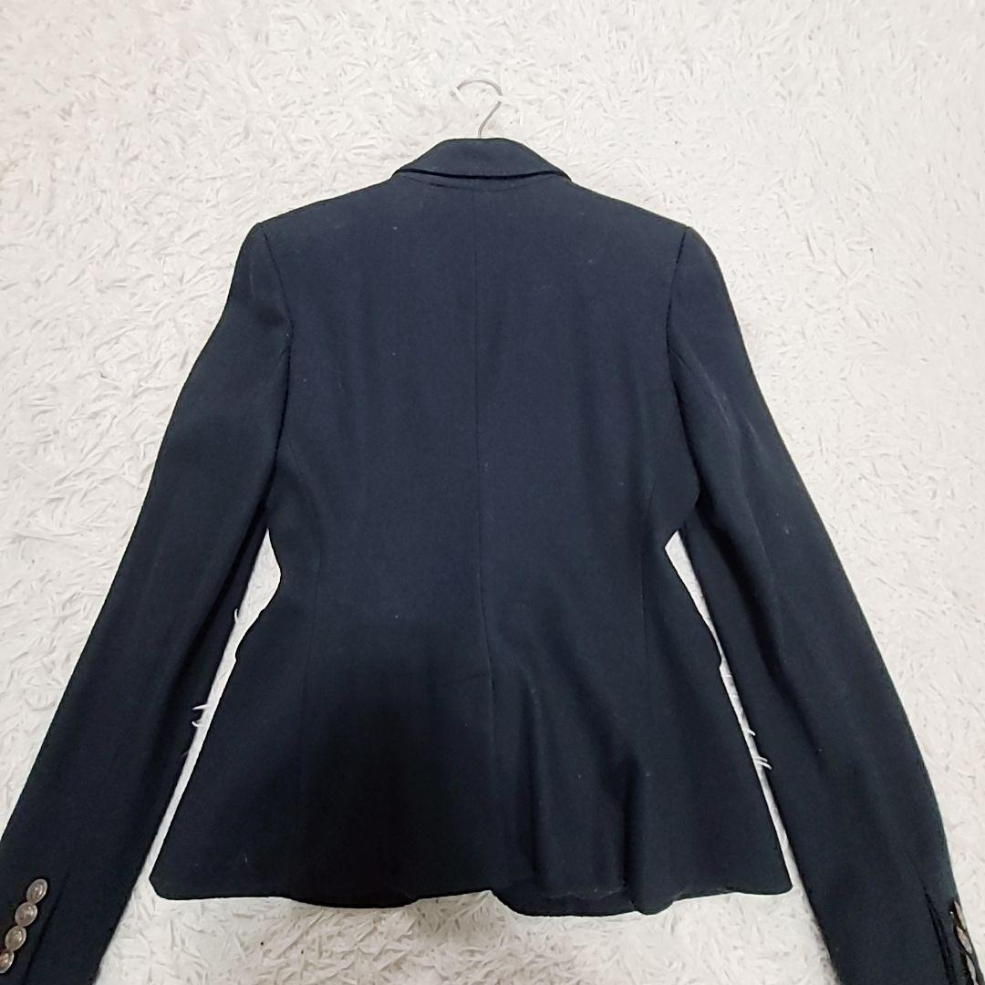 ラルフローレン 紺ブレ テーラードジャケット ワッペン 金ボタン エンブレム