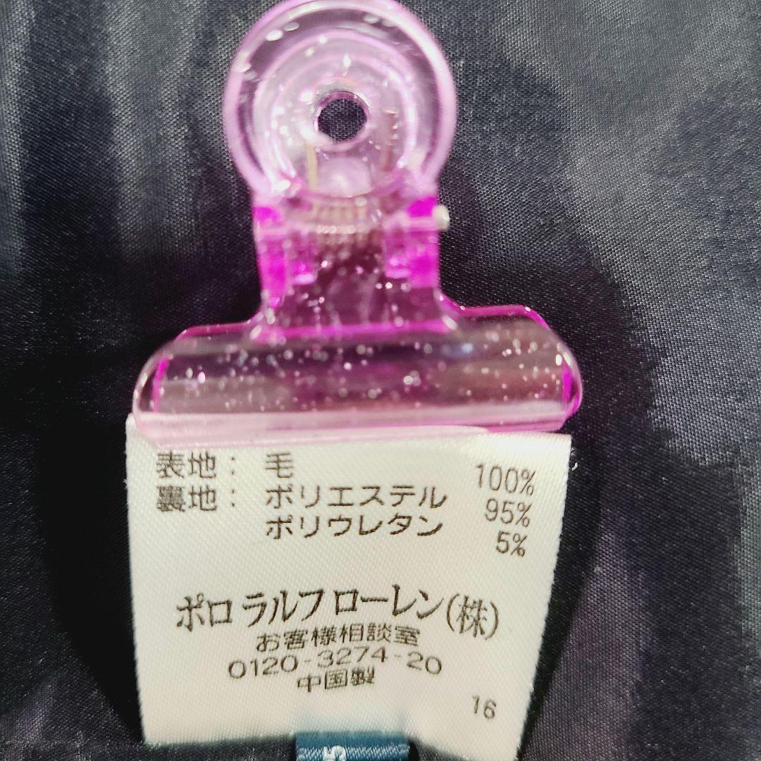 ラルフローレン 紺ブレ テーラードジャケット ワッペン 金ボタン エンブレム