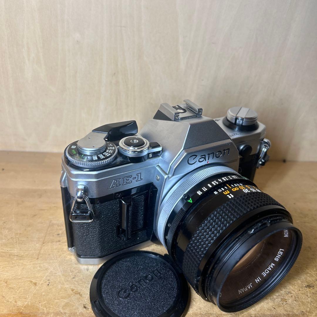 Canon AE-1+FD 50 f1.4 SSC 鳴きなし完動極美品