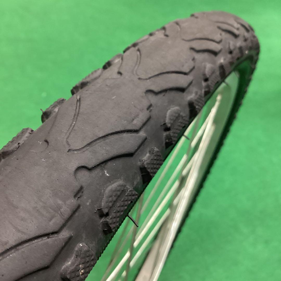 後ホイール　700x42c　外装６段　リア　ON　タイヤ付　ローラーブレーキ付