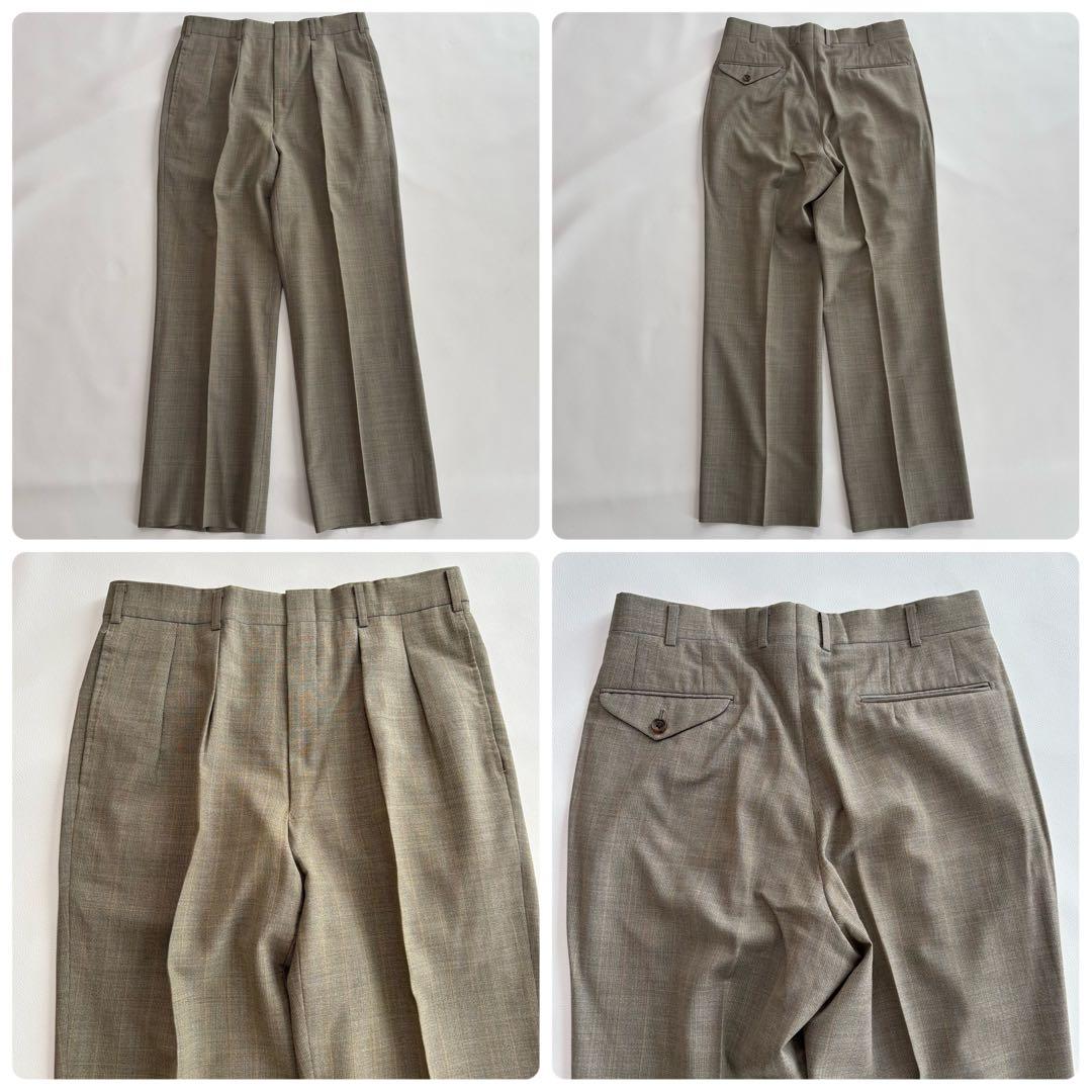 90s ヴィンテージ バーバリー スーツ セットアップ Lサイズ チェック柄