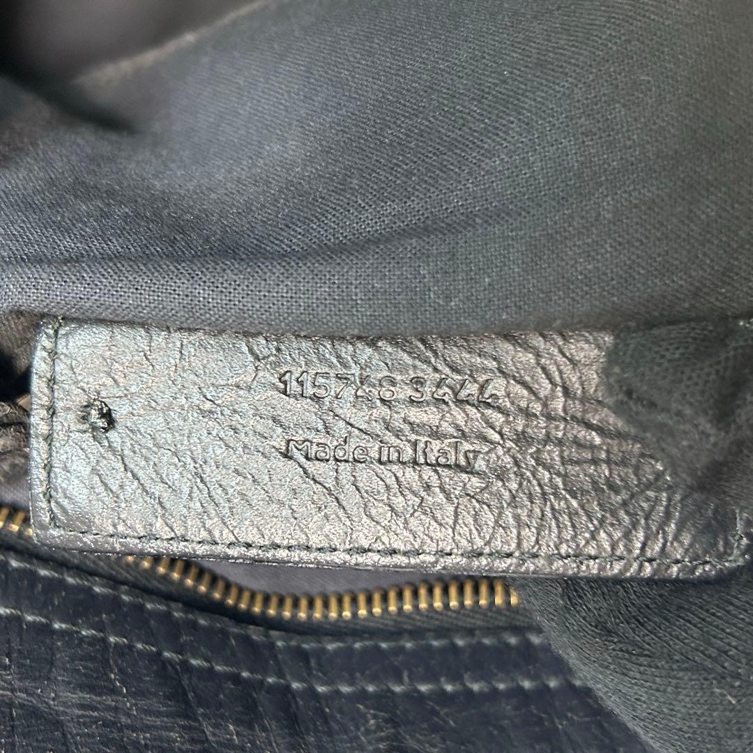 バレンシアガ BALENCIAGA シティ ブラック ショルダー付