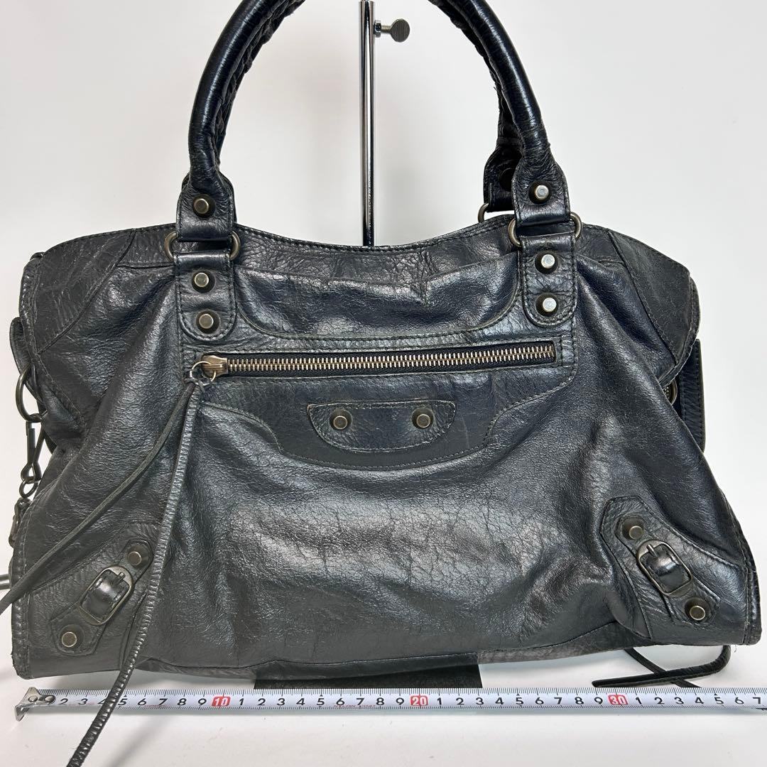 バレンシアガ BALENCIAGA シティ ブラック ショルダー付