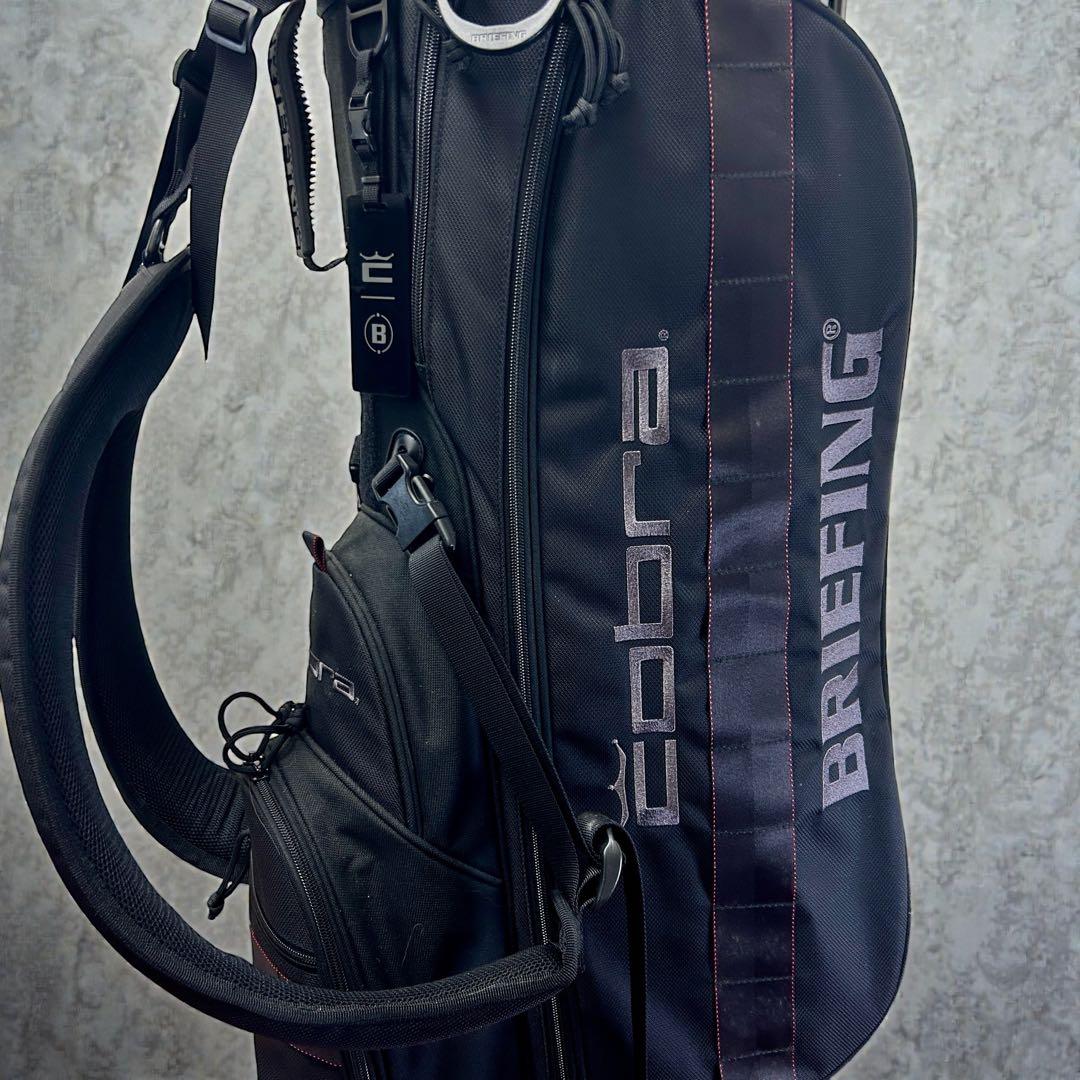 BRIEFING x COBRAコブラ×ブリーフィング キャディバッグ 【限定】