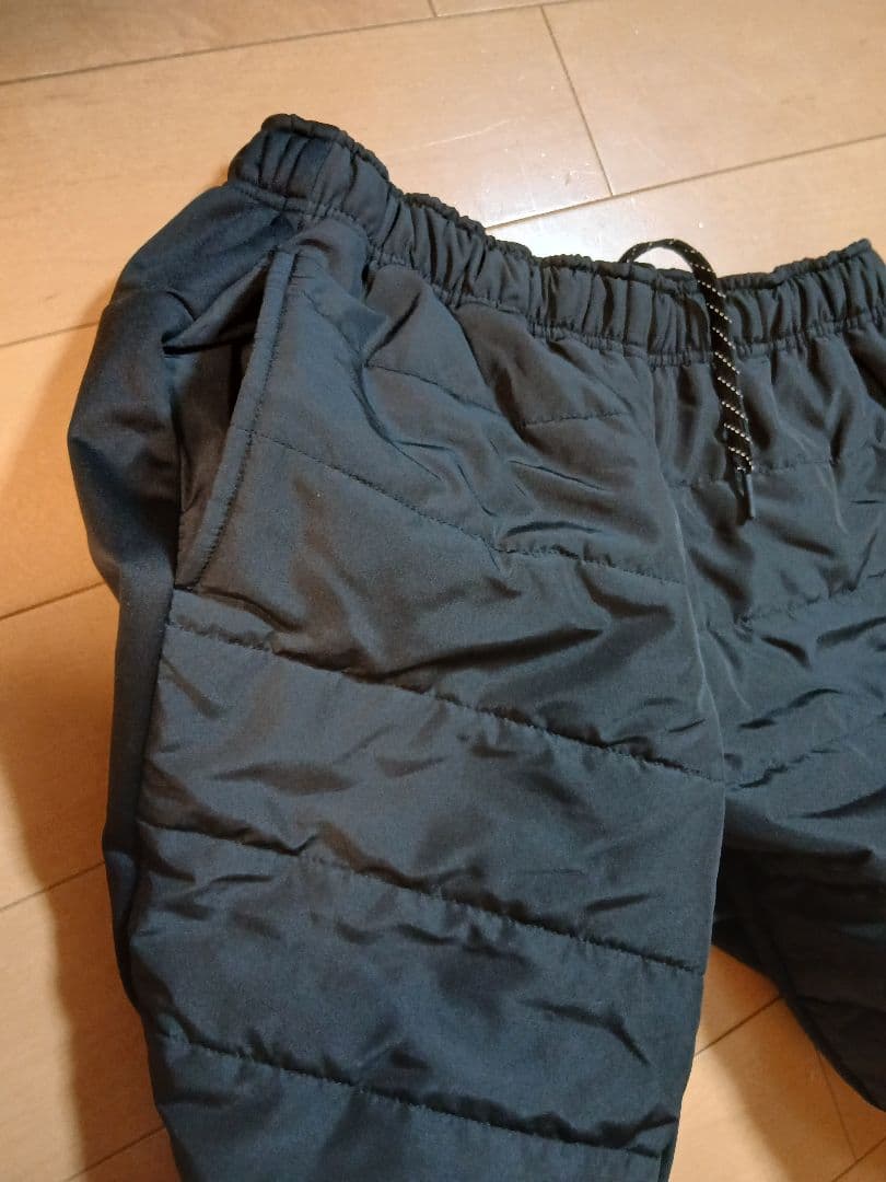 umbro アンブロ ジャージ ブラック パデッド パンツ 防風 防寒 保温