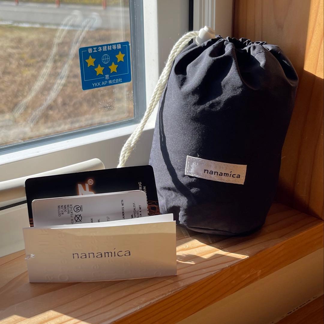 新品 ナナミカ カーキ 光電子ダウンマフラー Down Muffler