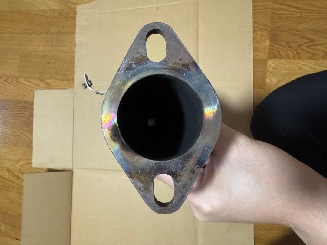 スバル製サンバートラック用ワンオフマフラー