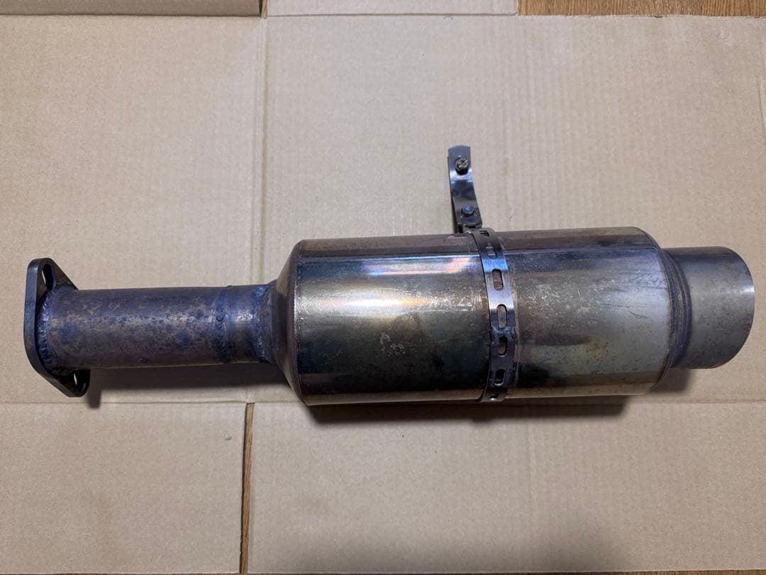 スバル製サンバートラック用ワンオフマフラー