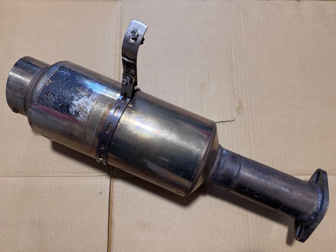 スバル製サンバートラック用ワンオフマフラー
