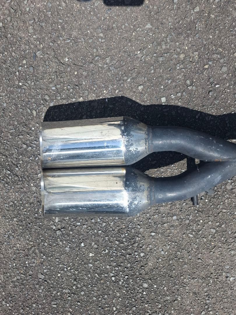 プリウス 30 リアマフラー ハス切り 4本出し 爆音皇帝 ストレート