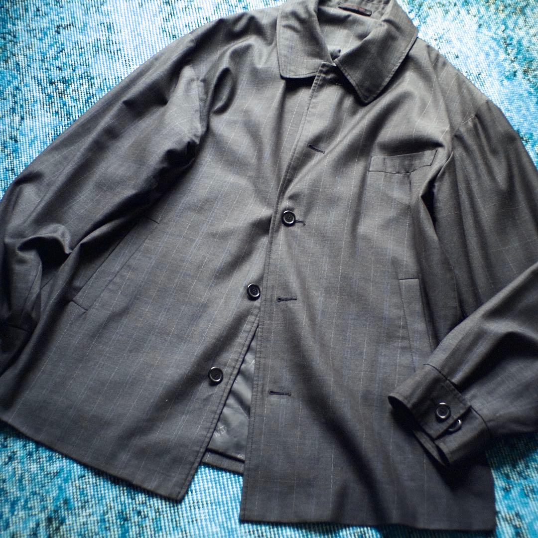 ジャケット・アウター 80s 90s ITALY plaid pattern coat EURO