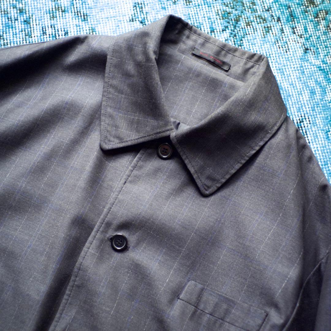 ジャケット・アウター 80s 90s ITALY plaid pattern coat EURO