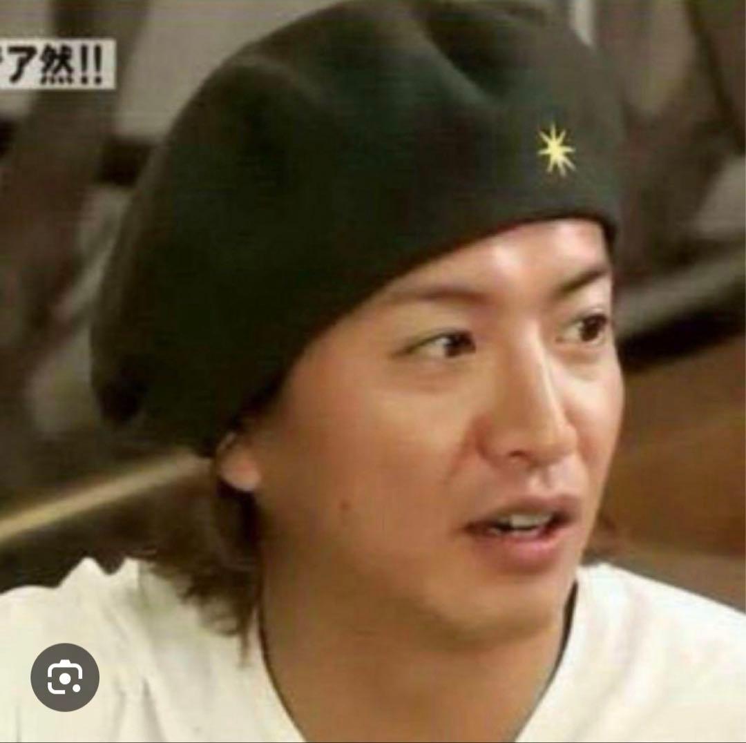 堂本剛さん　木村拓哉さん　着用　CA4LA ベレー帽　GDC