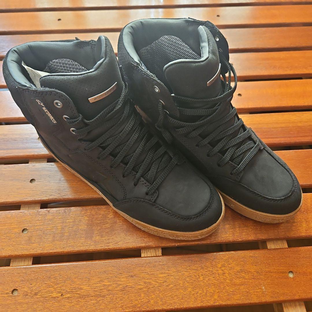 Alpinestars ブラック ハイカットシューズ