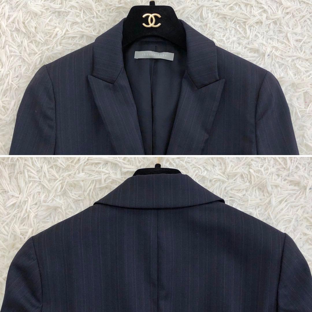 ✨極美品✨セオリーリュクス スーツ セットアップ ロロピアーナ ネイビー 36