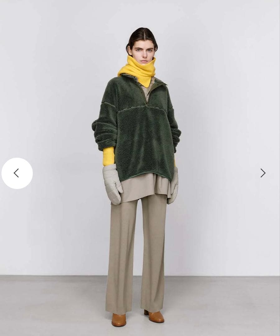 小物 Graphpaper Mercerized Fine Wool Snood