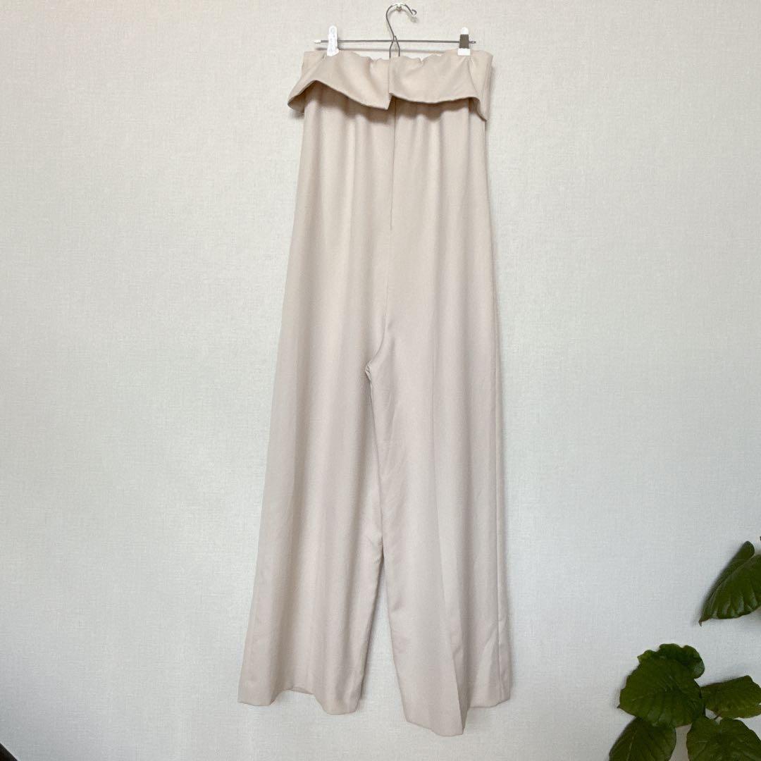 【2024／27500円】　Noble　トリコチンベアトップパンツ