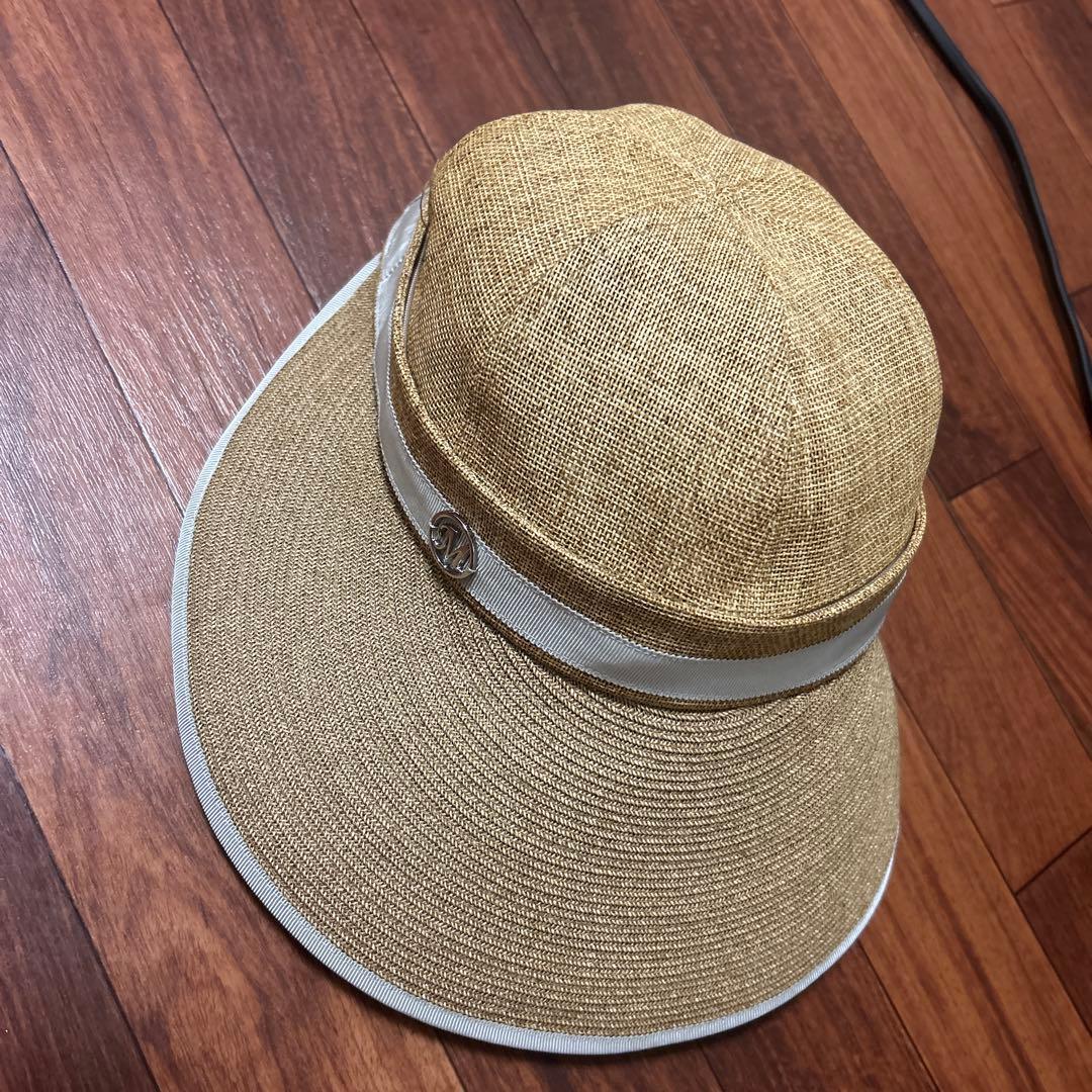 石井美保　2way UVカット　ハット　サンバイザー　浅つば