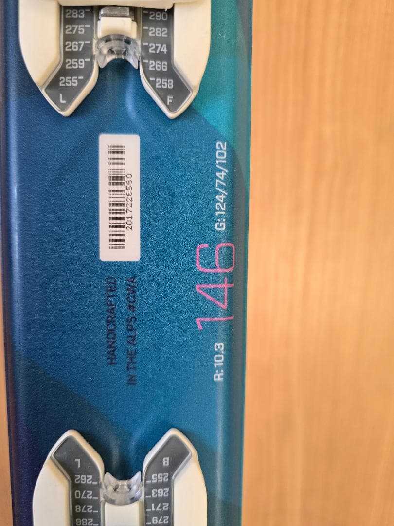 【初級レディース向け】elan　スキー板　146cm