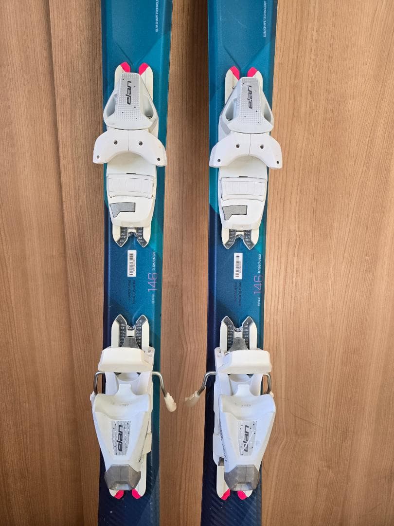 【初級レディース向け】elan　スキー板　146cm