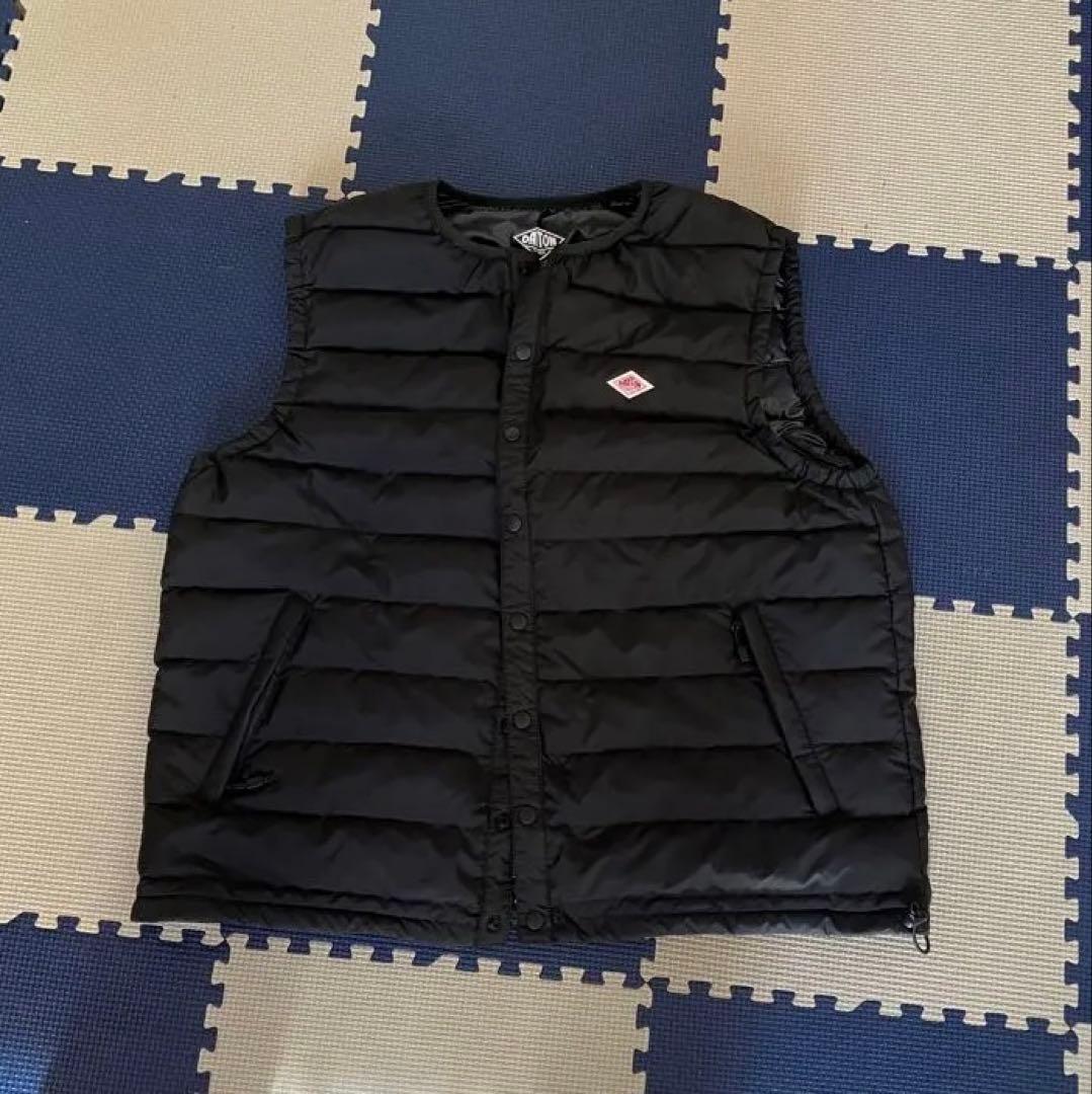新品未使用　DANTON インナーダウン　クルーネックベスト　Ｌ