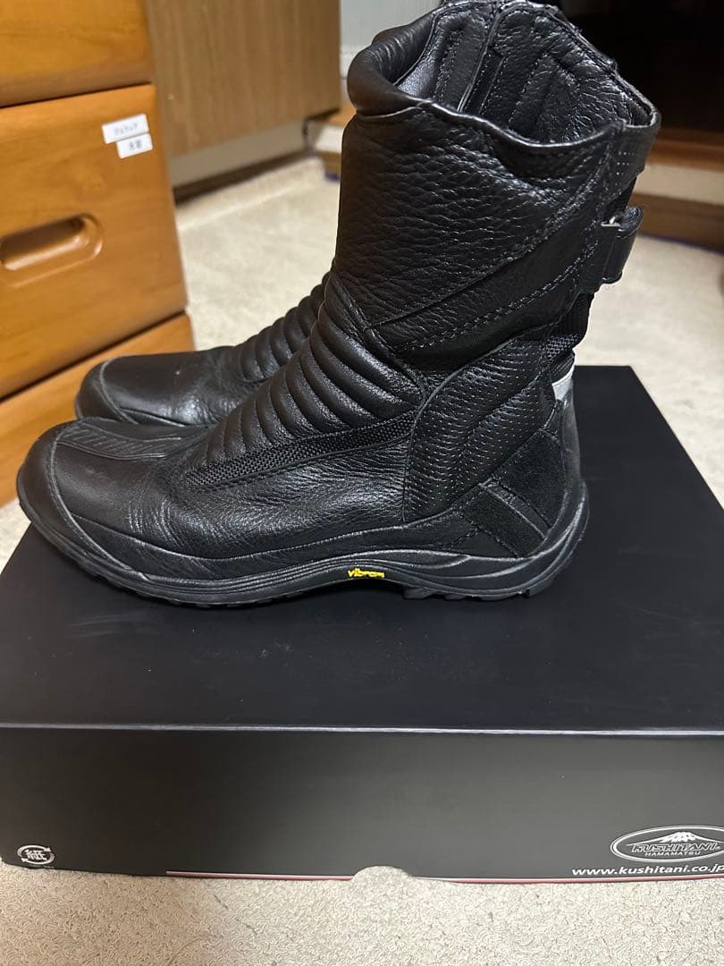 KUSHITANI K-4535 クシタニ ネオブーツ 24.5cm未使用に近い