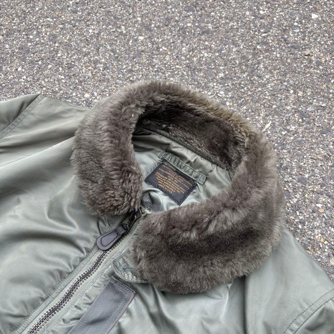 50s B-15D alpha USA ma-1 フライトジャケット (復刻)
