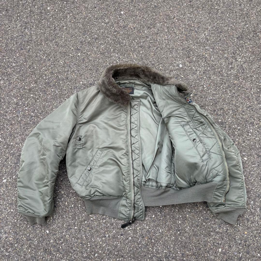 50s B-15D alpha USA ma-1 フライトジャケット (復刻)