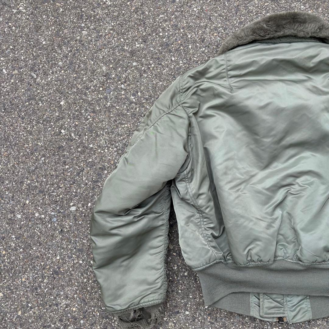 50s B-15D alpha USA ma-1 フライトジャケット (復刻)