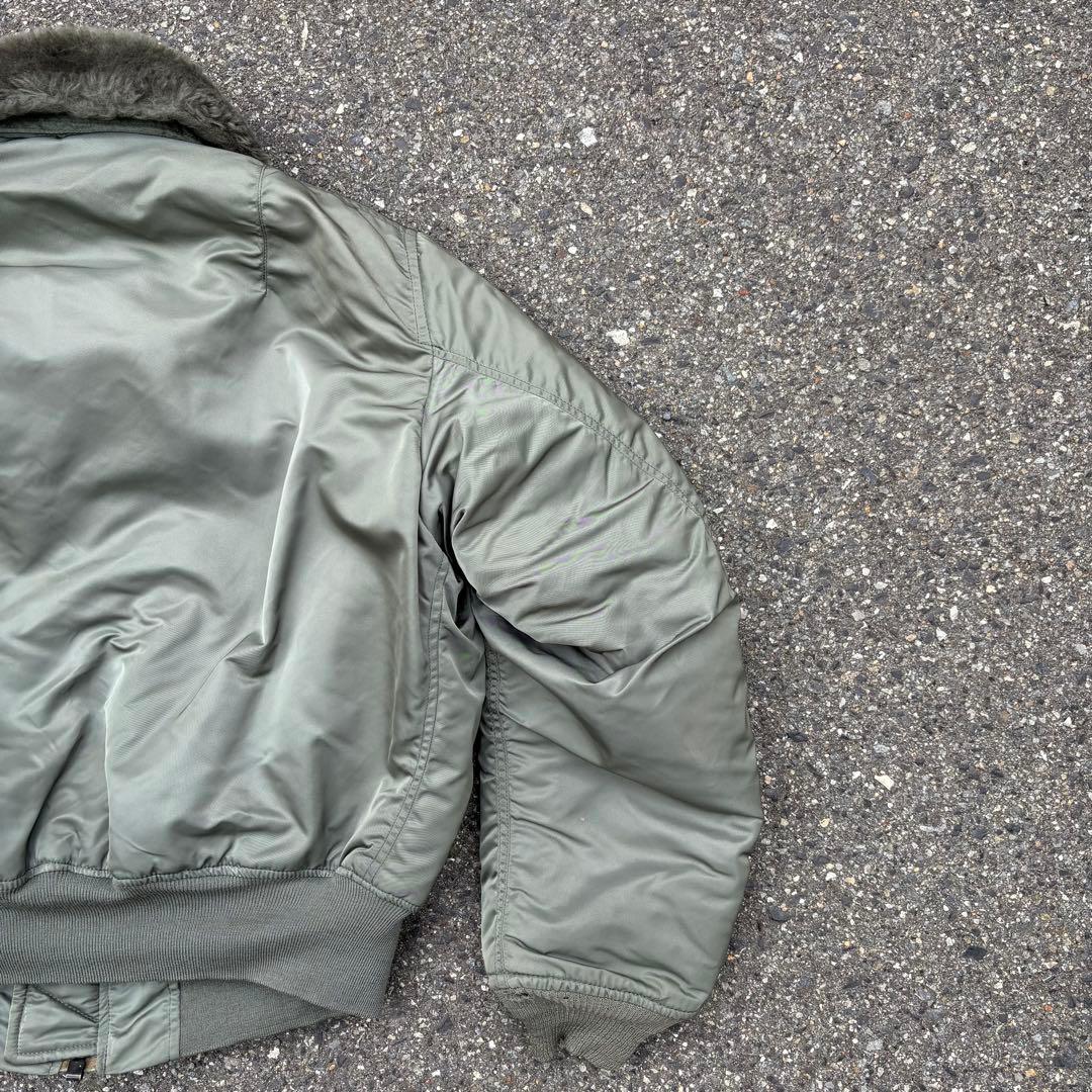 50s B-15D alpha USA ma-1 フライトジャケット (復刻)