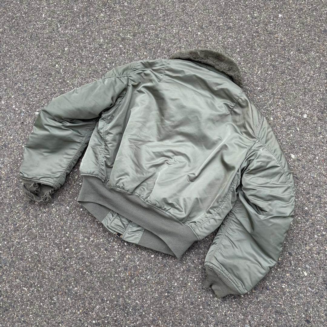 50s B-15D alpha USA ma-1 フライトジャケット (復刻)