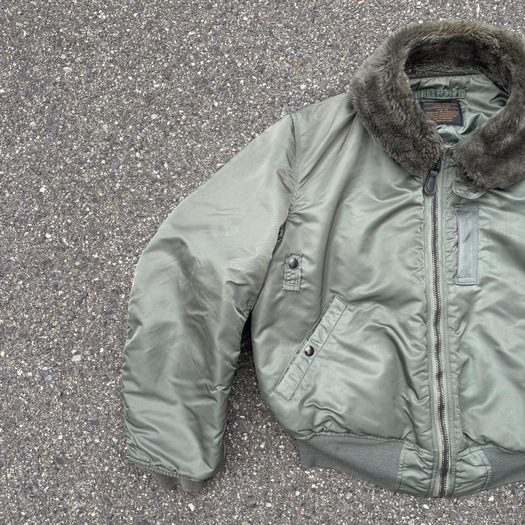 50s B-15D alpha USA ma-1 フライトジャケット (復刻)