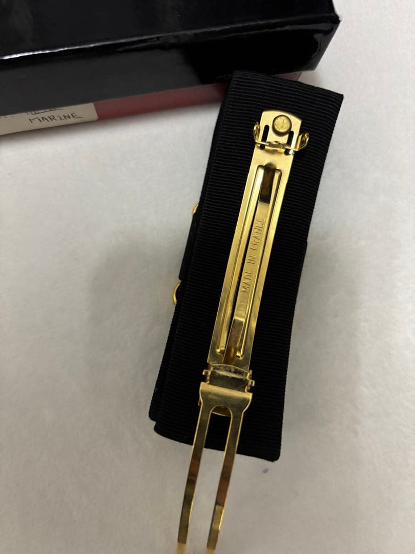 CELINE ゴールドバックル ヘアアクセサリー