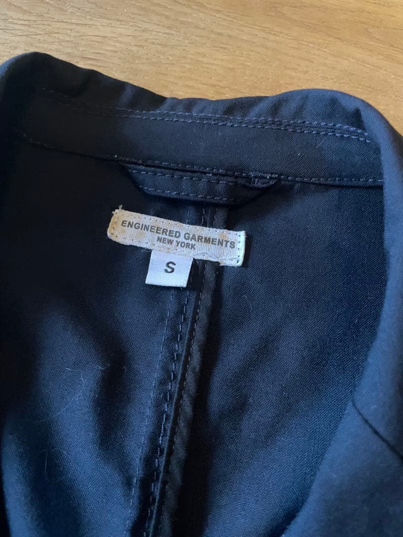 ぬ*ま様 エンジニアードガーメンツ ジャケット 紺ブレ ブレザー S ビームスプ