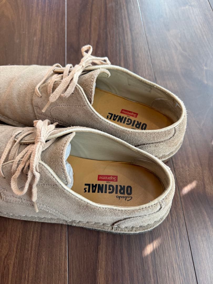 美品 supreme clarks Desert Mali Low