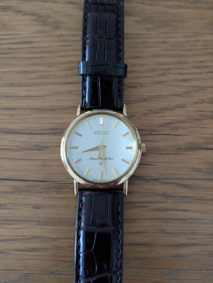 タイムセール☆Seiko×Shinzone ブラウン レザーベルト時計