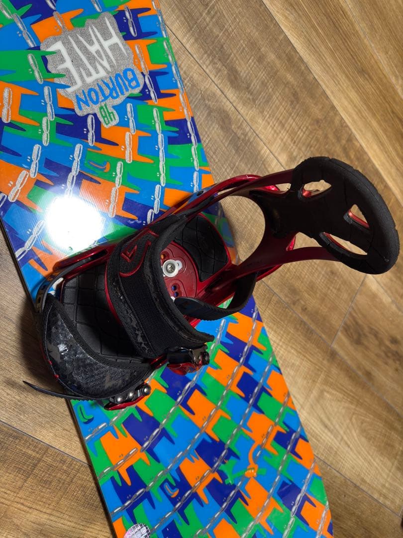 バートン スノーボード ボードセット 板 ビンディング ケース付き