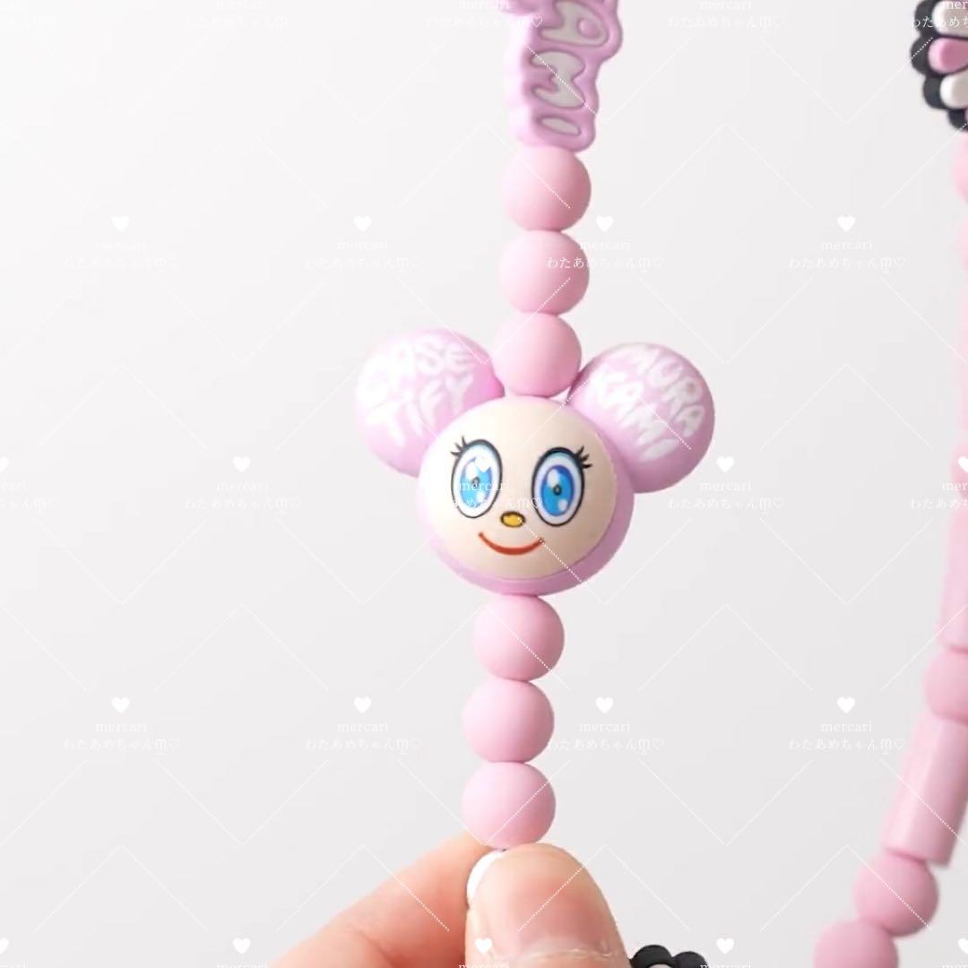 CASETiFY × 村上隆 MR.DOB スマホストラップ ピンク 新品