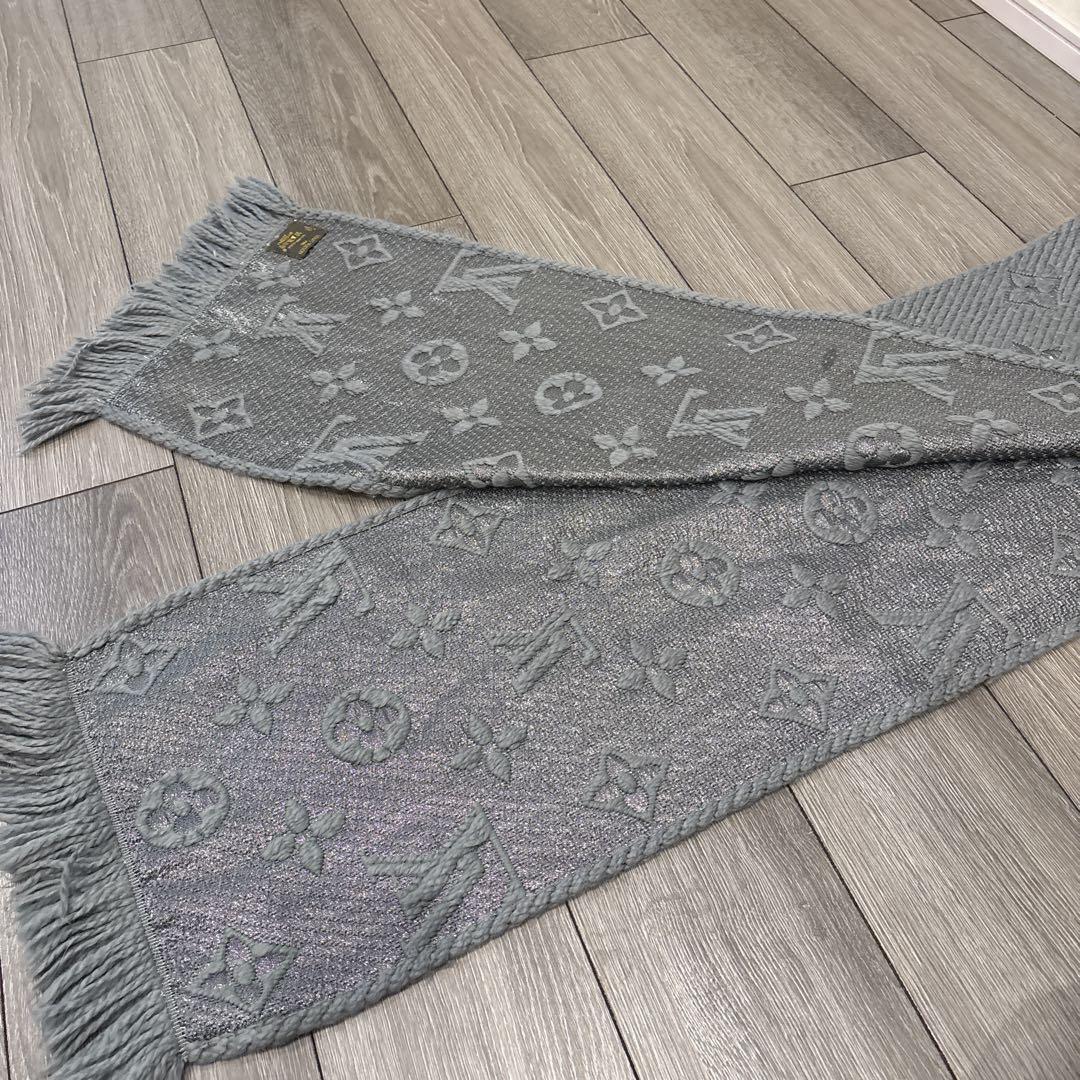 LOUIS VUITTON ルイヴィトン　ロゴマニア　マフラー