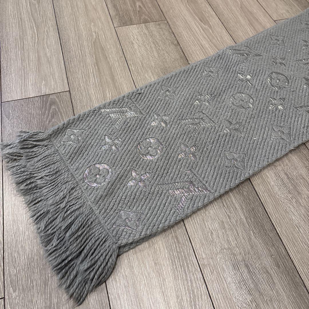 LOUIS VUITTON ルイヴィトン　ロゴマニア　マフラー