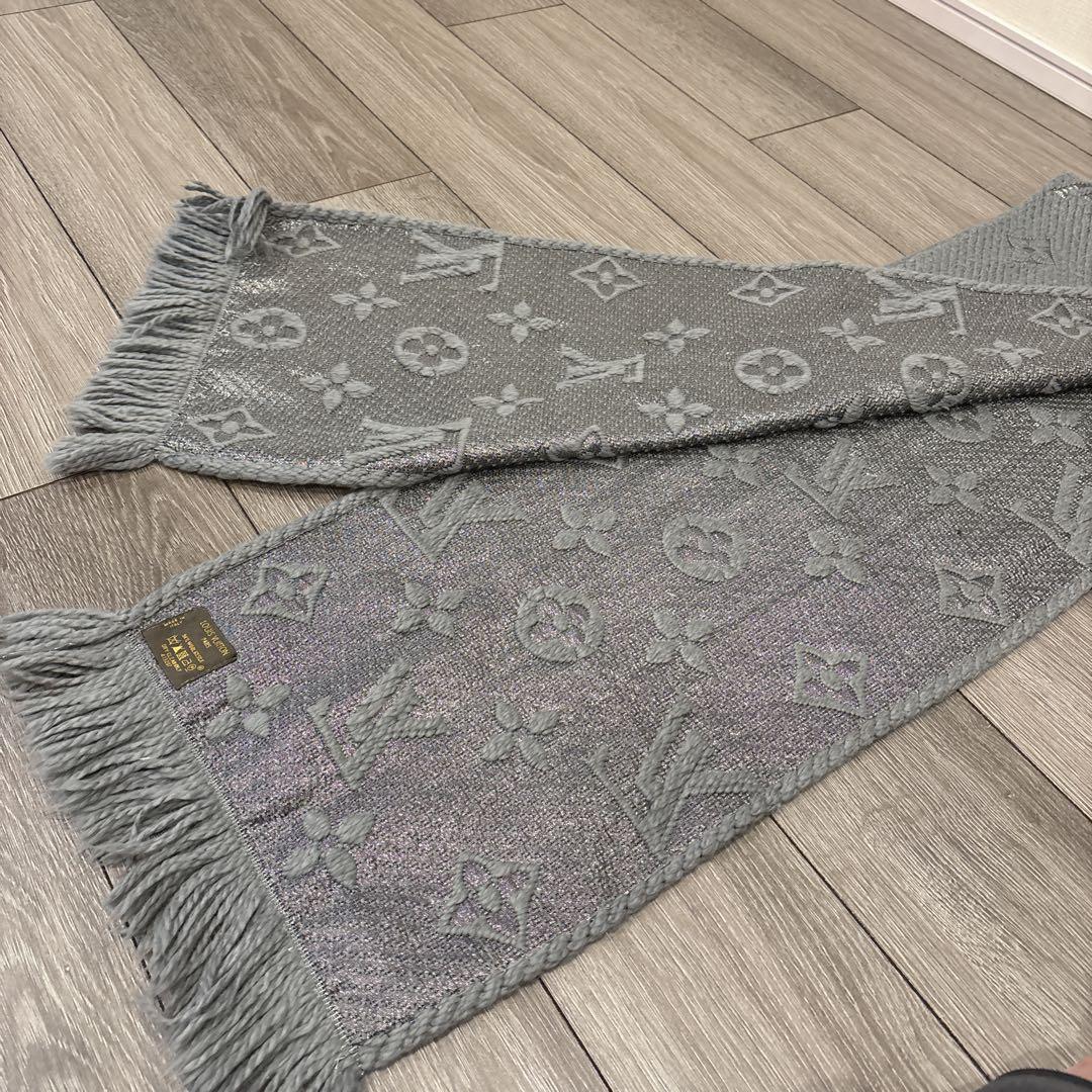 LOUIS VUITTON ルイヴィトン　ロゴマニア　マフラー