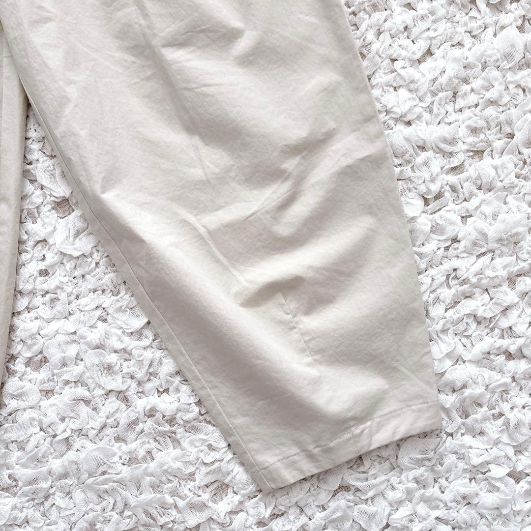 パンツ 2025 evam eva cotton cropped pants