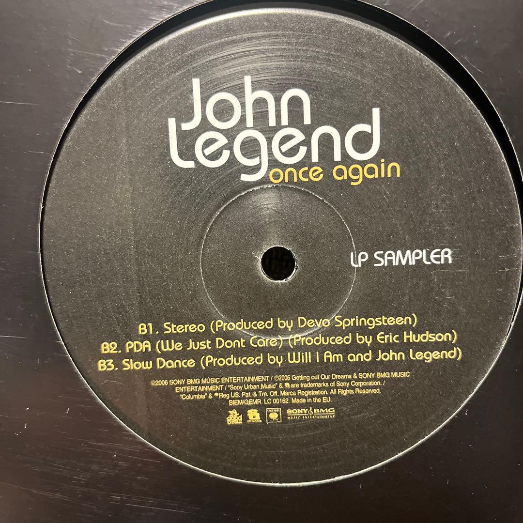 洋楽 John Legend Once Again LP Sampler