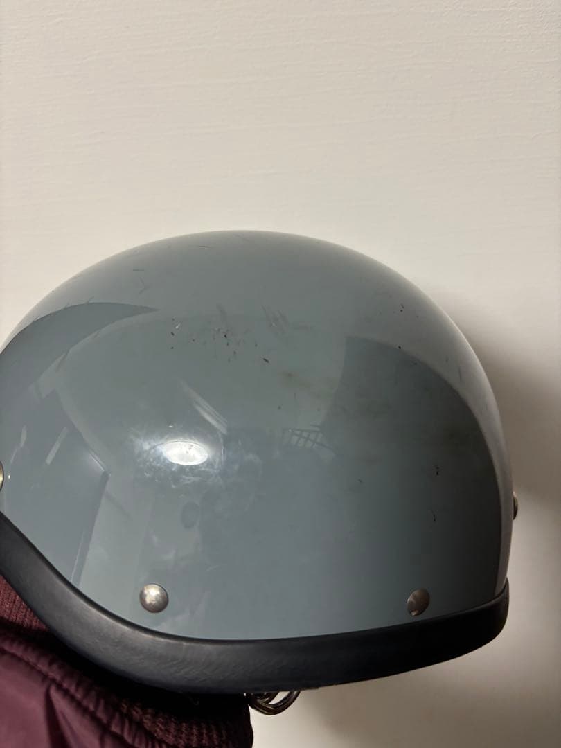 BEETLE 半帽ヘルメット グレー Shorty