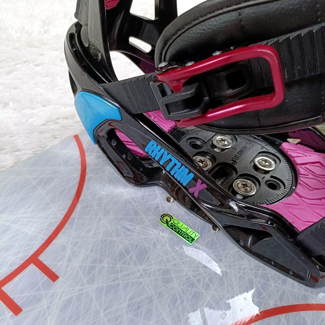 SALOMONDER × RHYTHM X スノーボードビンディング セット