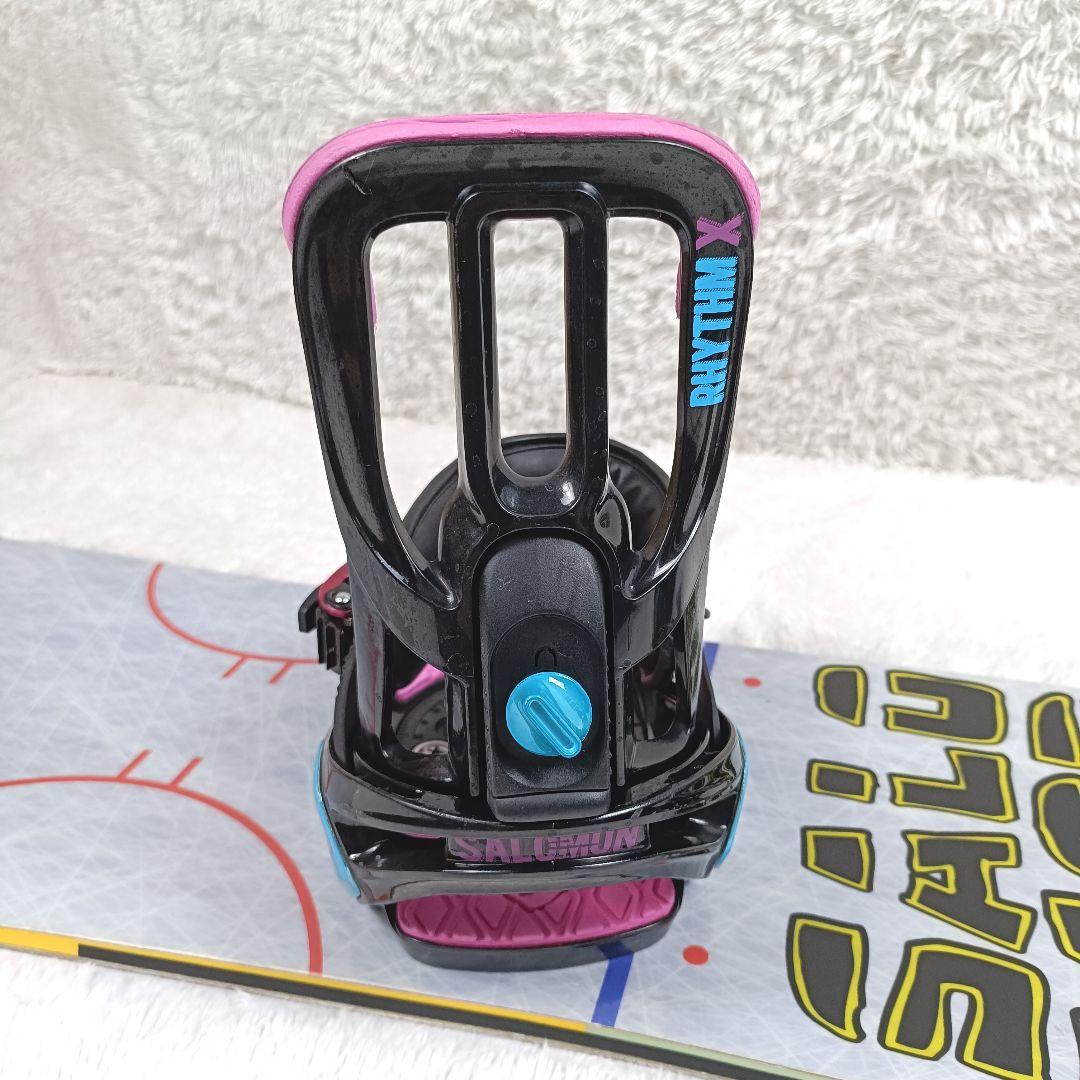 SALOMONDER × RHYTHM X スノーボードビンディング セット