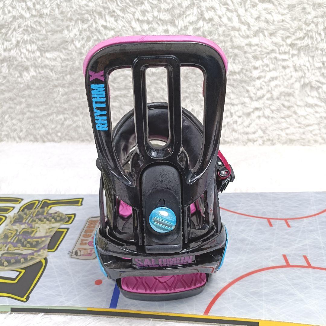 SALOMONDER × RHYTHM X スノーボードビンディング セット